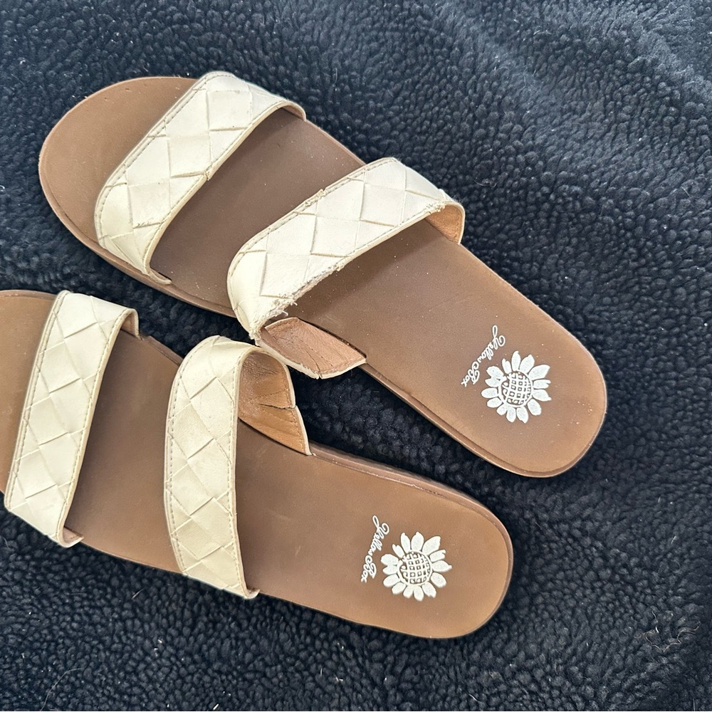Yellow Box Sandals